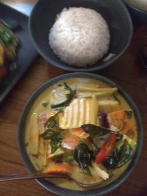 Green curry at Thai Ute in Ringwood East