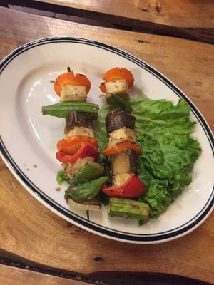 Vegan BBQ Pike   at Veggie Box in Phong Nha