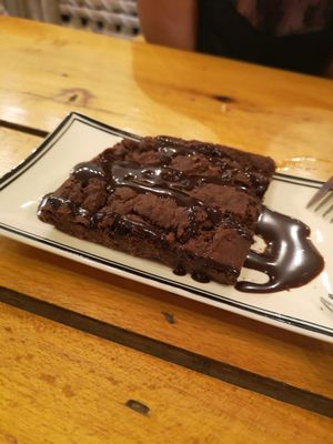 Red bean brownie. Amazing! Didn't even taste unhealthy at Veggie Box in Phong Nha