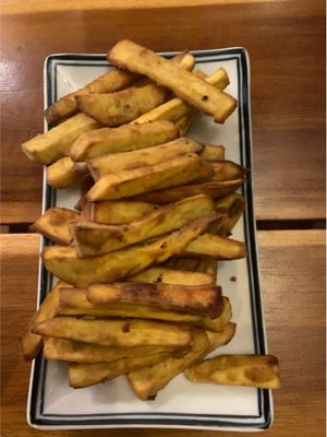 Sweet potato chips amazing! at Veggie Box in Phong Nha