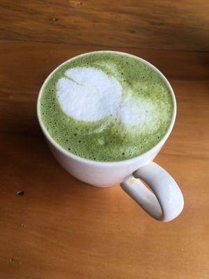 Matcha Latte at Veggie Box in Phong Nha