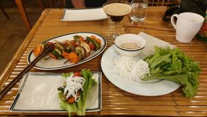Veggie Kebab at Veggie Box in Phong Nha