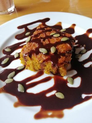 Pampkin cake at Veggie Box in Phong Nha