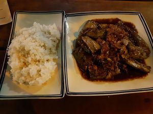 Eggplant dish at Veggie Box in Phong Nha