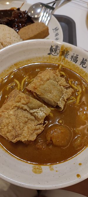 Curry mee $6.30 at Green Bliss Habitat 綠福苑 - Fortune Centre in Central Singapore