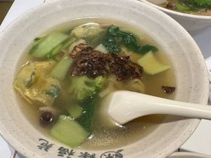 Strange wanton soup- not recommended   at Green Bliss Habitat 綠福苑 - Fortune Centre in Central Singapore