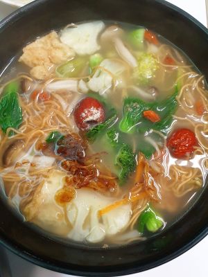 Herbal Noodles at Green Bliss Habitat 綠福苑 - Fortune Centre in Central Singapore