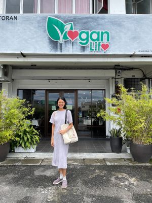 Entrance at Vegan Life in Perak