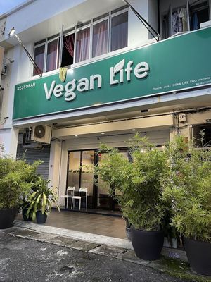 Shop front. at Vegan Life in Perak