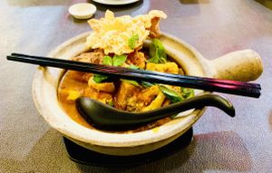 Curry Noodles at Vegan Life in Perak