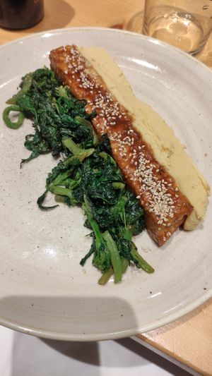 Tempeh at Aromaticus in Rome