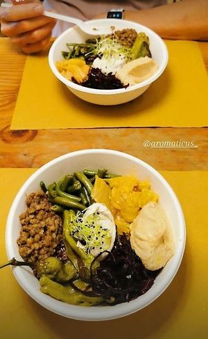 power bowl at Aromaticus in Rome