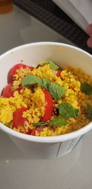 Cous cous at Aromaticus in Rome