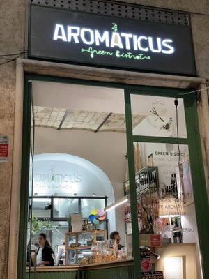 Store front  at Aromaticus in Rome