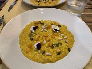 Orzotto alla Zucca  at Aromaticus in Rome