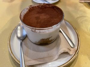 Vegan Tiramisu  at Aromaticus in Rome