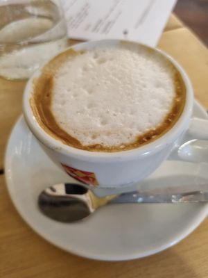 Oat Cappuccino at Aromaticus in Rome