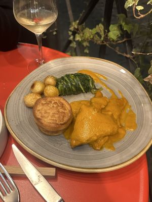 Tempeh platter   at Aromaticus in Rome