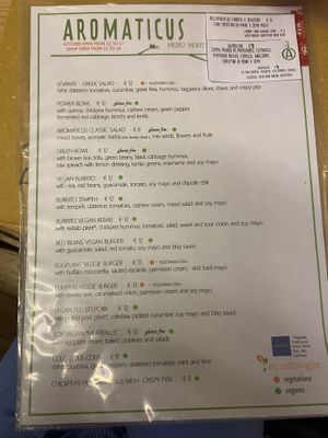   at Aromaticus in Rome