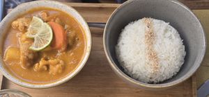 Curry at Aromaticus in Rome