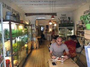 Here is the restaurant from the inside. at Aromaticus in Rome