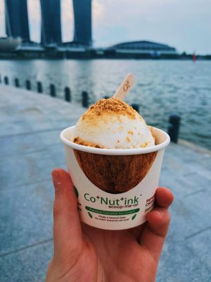   at Co+Nut+Ink - Esplanade in Central Singapore