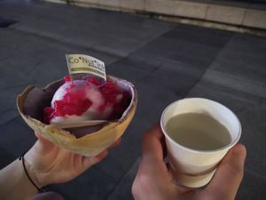 Premium dessert and coconut water at Co+Nut+Ink - Esplanade in Central Singapore