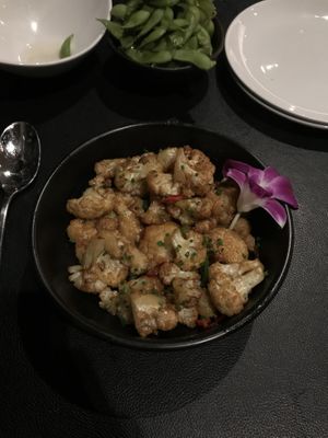 Miso Cauliflower (modified to be vegan). at Sunda in Nashville