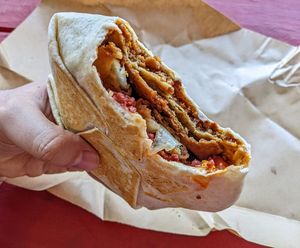 Cowboy Crunchwrap at The BE-Hive in Nashville