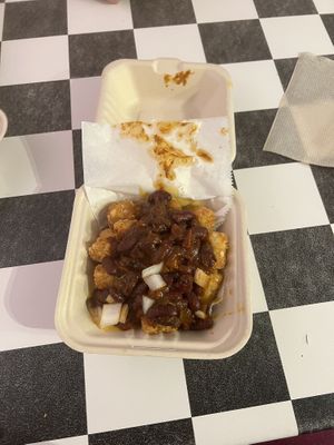 chili cheese tots   at The BE-Hive in Nashville