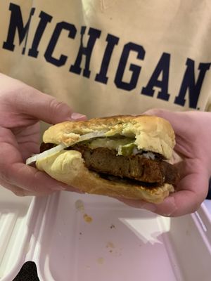 Nashville hot chick’n  at The BE-Hive in Nashville