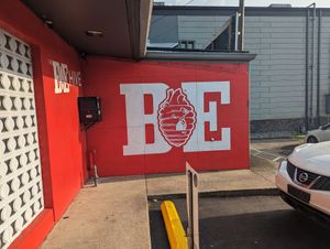 Outside restaurant at The BE-Hive in Nashville