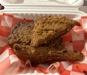 Nashville hot seitan    at The BE-Hive in Nashville