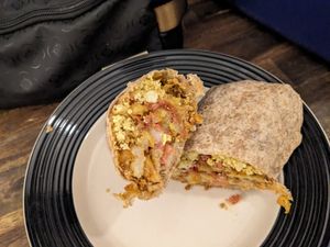 Breakfast Burrito at The BE-Hive in Nashville