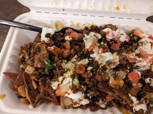 Nachos at The BE-Hive in Nashville