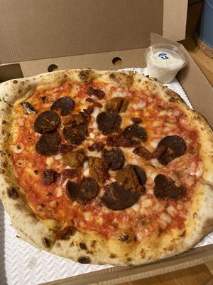 Vegan Sweet Spot with added sun dried toms #Veganuary at Popsi's in Southampton