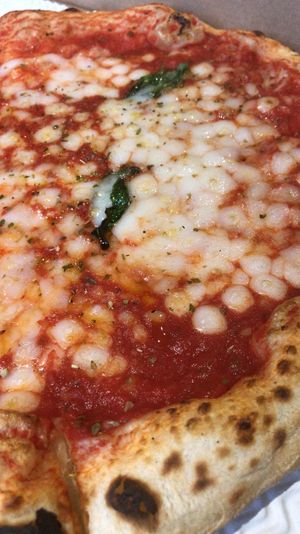 Vegan margarita - the cheese is delicious  at Popsi's in Southampton