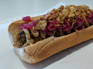 Veggie Dog at IKEA Round Rock, TX at IKEA in Round Rock