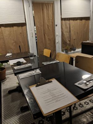 Pre-Opening Night: Interior at Soil in Vancouver