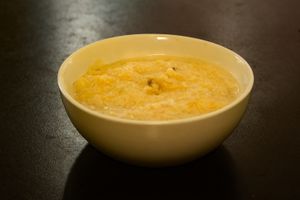 Vegan Kheer (milk and vermicelli pudding) dessert at Nullfaur in St Kilda