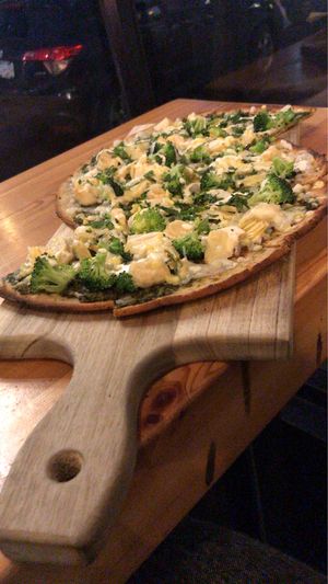 even Italians would be amazed at Vegan Cave Tanoor Pizza in Vancouver