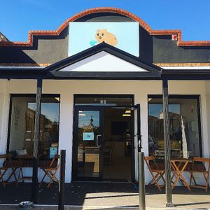 Outside fuzzies at Fuzzy Wombat's Kitchen in Port Noarlunga