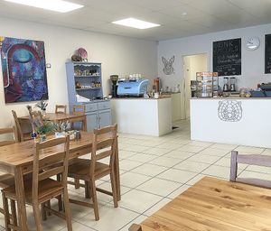 Inside fuzzies at Fuzzy Wombat's Kitchen in Port Noarlunga