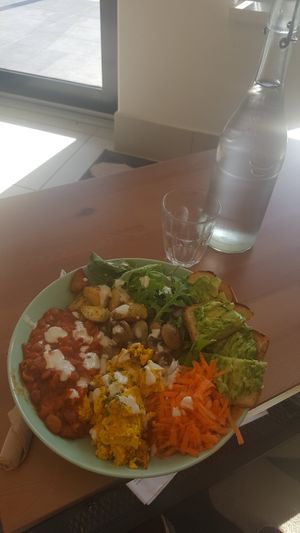 Nourish Bowl at Fuzzy Wombat's Kitchen in Port Noarlunga