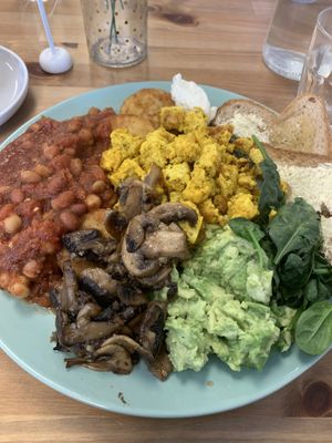 Big breakfast + avo 😋  at Fuzzy Wombat's Kitchen in Port Noarlunga