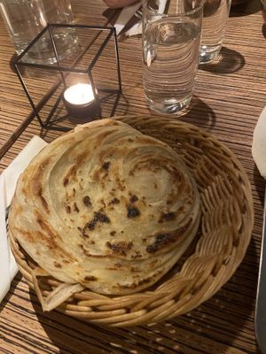 Veganskt bröd 🥖   at The South Indian in Malmo
