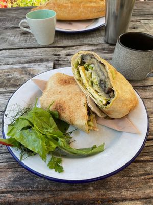 Vegan Sabich at Rafikis in Ashburton