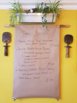 example of daily specials at Rafikis in Ashburton