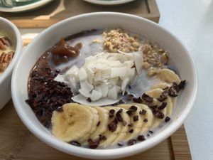 Cacao poridge  at Bohl in Barcelona