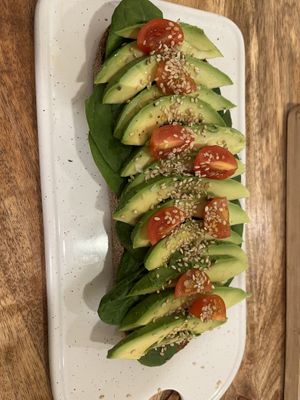 Avocadotoast  at Bohl in Barcelona